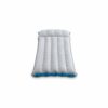 Intex 67997 - Materasso Gonfiabile Camping Singolo, Laminato, Grigio e Azzurro, 67x184x17 cm
