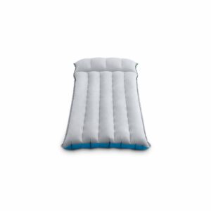 Intex 67997 - Materasso Gonfiabile Camping Singolo, Laminato, Grigio e Azzurro, 67x184x17 cm