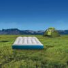 Intex 67998 - Materasso Gonfiabile Camping, Laminato, Grigio e Azzurro, 72x189x20 cm