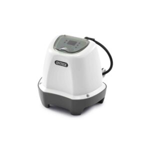 Intex 26662 - Generatore Salino di Cloro Krystal Clear, per Pompa Filtro 1136-3785 Lh, Produzione Cloro 2 gh, per Piscine Piccole fino a 366 cm, Plastica, Bianco