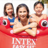 Intex 26100NP  Piscina Fuori Terra Easy Set Rotonda Granchio, 880 L, PVC, Rosso, 183x51 cm