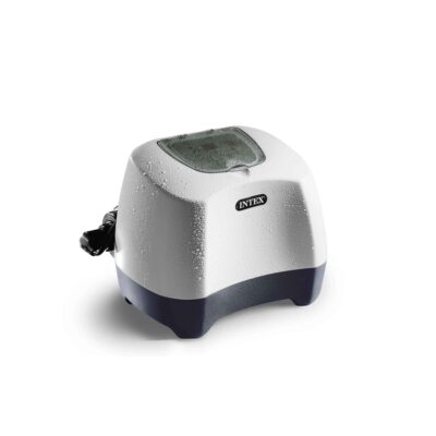 Intex 26666 - Generatore Salino di Cloro Krystal Clear, per Pompa Filtro 6056-15140 Lh, Produzione Cloro 11 gh, per Piscine fino a 56800 L, Plastica, Bianco