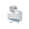 Intex 26700NP  Piscina Fuori Terra Prisma Frame Rotonda, 4485 L, Acciaio e PVC, Grigio, 305x76 cm