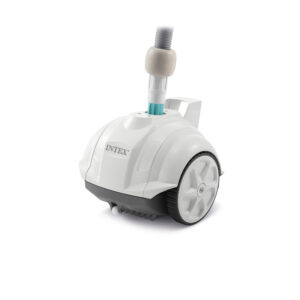 Intex 28007EX - Robot Pulitore Automatico Piscine ZX50, per Pompe Filtro da 3400-5600 Lh, per Piscine fino a 488 cm, Pastica, Bianco