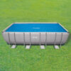 Intex 28029 - Telo Termico per Piscina Rettangolare, Polietilene, Blu, 488x244 cm