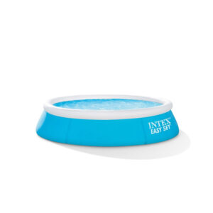 Intex 28101NP  Piscina Fuori Terra Easy Set Rotonda, 880 L, PVC, Azzurro, 183x51 cm