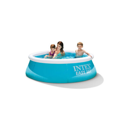 Intex 28101NP  Piscina Fuori Terra Easy Set Rotonda, 880 L, PVC, Azzurro, 183x51 cm