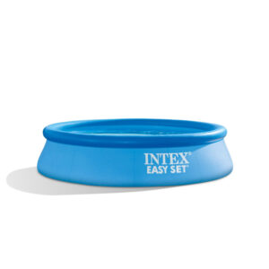 Intex 28106NP  Piscina Fuori Terra Easy Set Rotonda, 1942 L, PVC, Azzurro, 244x61 cm