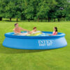 Intex 28118NP  Piscina Fuori Terra Easy Set Rotonda, Pompa Filtro 1250 Lh, 3077 L, PVC, Azzurro, 305x61 cm