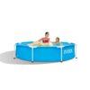 Intex 28205NP  Piscina Fuori Terra Metal Frame Rotonda, 1828 L, Acciaio e PVC, Azzurro, 244x51 cm