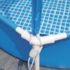 Intex 28209NP  Piscina Fuori Terra Canopy Metal Frame Rotonda, con Tettoia Parasole Removibile e Spruzzino Acqua, 700 L, Acciaio e PVC, Azzurro, 183x38 cm