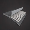 Intex 28442EX - PureSpa Vasca Idromassaggio Gonfiabile Greywood Deluxe, 6 posti, 170 Getti, Riscaldatore, PVC, Grigio, 216x71 cm