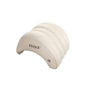 Intex 28501 - Poggiatesta Gonfiabile per PureSpa, Vinile, Bianco, 30x23x29 cm