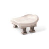 Intex 28502 - Seggiolino antiscivolo per PureSpa, Regolabile a Due Altezze, Plastica, Beige, 47x36x22 cm