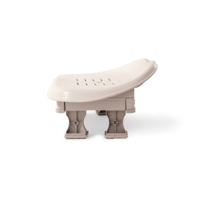 Intex 28502 - Seggiolino antiscivolo per PureSpa, Regolabile a Due Altezze, Plastica, Beige, 47x36x22 cm