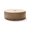 Intex 28523 - Copertura per PureSpa Rotonda ad Efficienza Energetica, Schiuma, Beige, 196x71 cm
