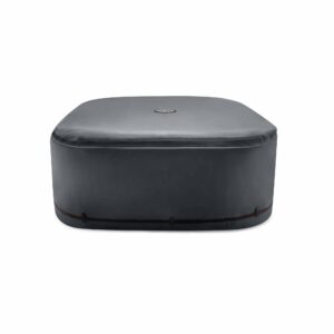 Intex 28534  Telo Termico Copertura Solare per PureSpa Quadrata, 4 posti, ad Efficienza Energetica, Nero, 175x175 cm