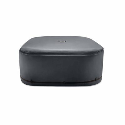 Intex 28534  Telo Termico Copertura Solare per PureSpa Quadrata, 4 posti, ad Efficienza Energetica, Nero, 175x175 cm