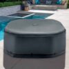 Intex 28537  Telo Termico Copertura Solare per PureSpa Ottagonale, 6 posti, ad Efficienza Energetica, Nero