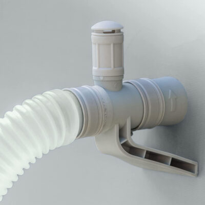 Intex 28638  Pompa Filtro a Cartuccia Krystal Clear, Flusso d'Acqua 3785 Lh, Flusso di Sistema 2687 Lh, per Piscine Easy Set da 457 cm, Frame da 427-457 cm, Rettangolare da 488x244 cm, Plastica, Grigio