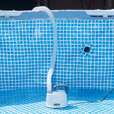 Intex 28606 - Pompa di Svuotamento per piscine, Plastica, Bianco