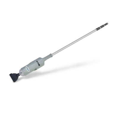 Intex 28620NP - Aspirapolvere Vacuum Ricaricabile per Piscine e Spa, con Asta 239 cm e due Teste Aspiratrici, Plastica, Grigio