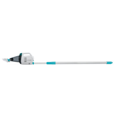 Intex 28626  Aspirapolvere Vacuum Ricaricabile ZR100 per Piscine e Spa, con Asta 239 cm e due Teste Aspiratrici, Plastica, Bianco