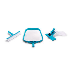 Intex 29056 - Kit di Pulizia Basic per Piscina, Plastica, Azzurro