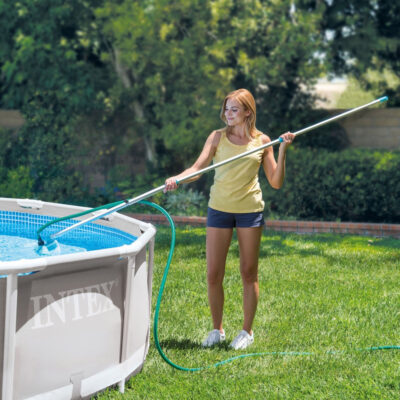 Intex 29056 - Kit di Pulizia Basic per Piscina, Plastica, Azzurro