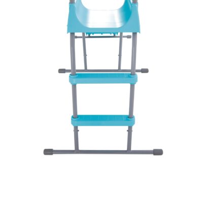 Intex 44106  Scivolo da Giardino per Bambini, Acciaio e Plastica, Azzurro, 196x84x119 cm