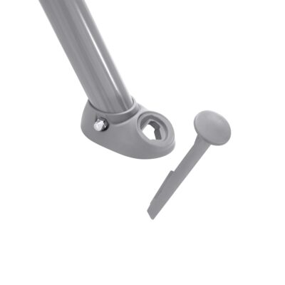 Intex 44126 - Altalena con Seggiolino e Dondolo Nido, Acciaio, Grigio, 254x235x200 cm