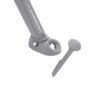Intex 44134 - Altalena con Due Seggiolini e Dondolo Nido, Acciaio, Grigio, 343x235x200 cm