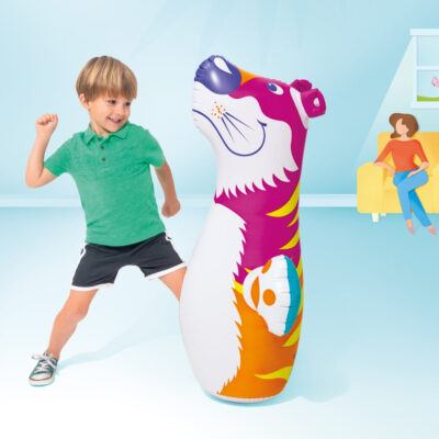 Intex 44669NP - Animali Gonfiabili Sempreinpiedi Assortiti, 1 pezzo, Vinile, Multicolore, 98 cm