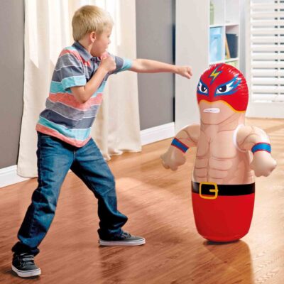 Intex 44672NP - Gonfiabili Sempreinpiedi Assortiti, Wrestler o Boxer, 1 pezzo, Vinile, Multicolore, 94 cm