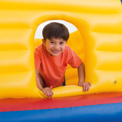 Intex 48259NP - Castello Gonfiabile Jump-O-Lene, Vinile, Multicolore, 175x175x135 cm