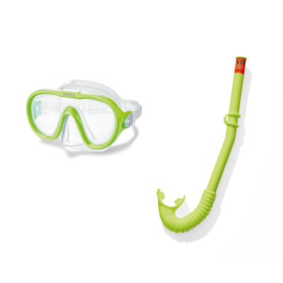 Intex 55642 - Set Maschera e Boccaglio Adventurer Assortiti, 1 pezzo, Latex Free, Multicolore, 8 Anni