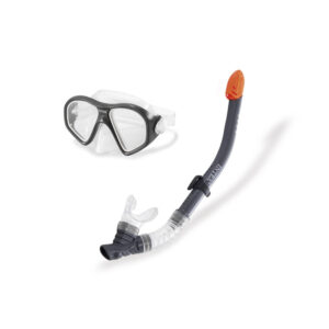 Intex 55648 - Set Maschera e Boccaglio Reef Rider Assortiti, 1 pezzo, Latex Free, Multicolore, 14 Anni