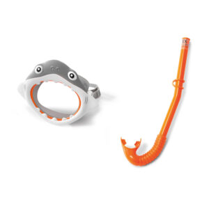 Intex 55944 - Set Maschera e Boccaglio Squaletto Assortiti, 1 pezzo, Latex Free, Multicolore, 3 Anni