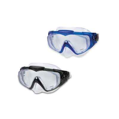 Intex 55981 - Maschera Aqua Pro Assortiti, 1 pezzo, Latex Free, Multicolore, 14 Anni