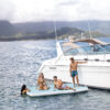 56289EU_4.jpg Intex 56289EU - Materassino Gonfiabile Mare Water Lounge, Vinile, Multicolore, 310x183x18 cm