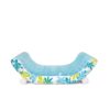 Intex 56294EU - Materassino Lounge Gonfiabile Mare Tropical, con Tettoia Parasole Removibile, PVC, Azzurro, 224x150x165 cm