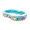 Intex 56490NP - Piscina Gonfiabile Paradise, Vinile, Multicolore, 262x160x46 cm