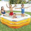 Intex 56495NP - Piscina Stella, Vinile, Multicolore,  185x180x53 cm