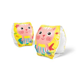 Intex 56665EU - Braccioli Gonfiabili Gattini Felici, Vinile, Multicolore, 20x15 cm