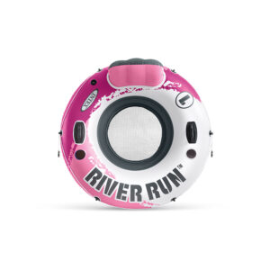 Intex 56824EU - Ciambella Gonfiabile Mare River Run Rosa, Vinile, Rosa, 135 cm