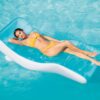 Intex 56874EU - Materassino Gonfiabile Mare Splash Lounge, Vinile, Azzurro, 191x99 cm