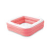 Intex 57100NP - Piscina Gonfiabile Baby  Quadarata Assortiti, Vinile, Multicolore, 86x86x25 cm
