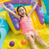 Intex 57135NP -  Piscina Gonfiabile Play Center Dinoland, Vinile, Multicolore, 302x229x112 cm