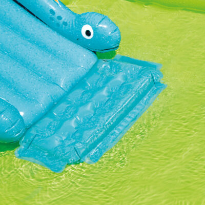 Intex 57166NP - Piscina Gonfiabile Play Center Dinosauri, Vinile, Multicolore, 191x152x58 cm