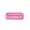Intex 57172NP - Piscina Mini Frame Rosa, Acciaio e PVC, Rosa, 122x122x30 cm